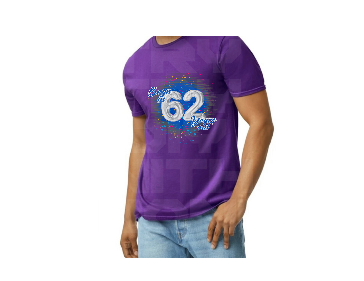 Born in ‘62 and 62 Years Old T-shirt