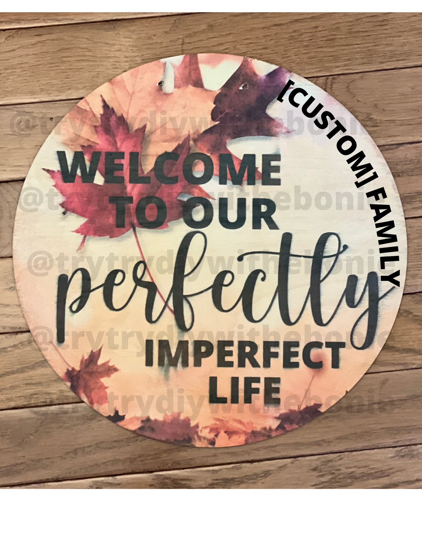 DOUBLE-SIDED Decorative Door Hangers