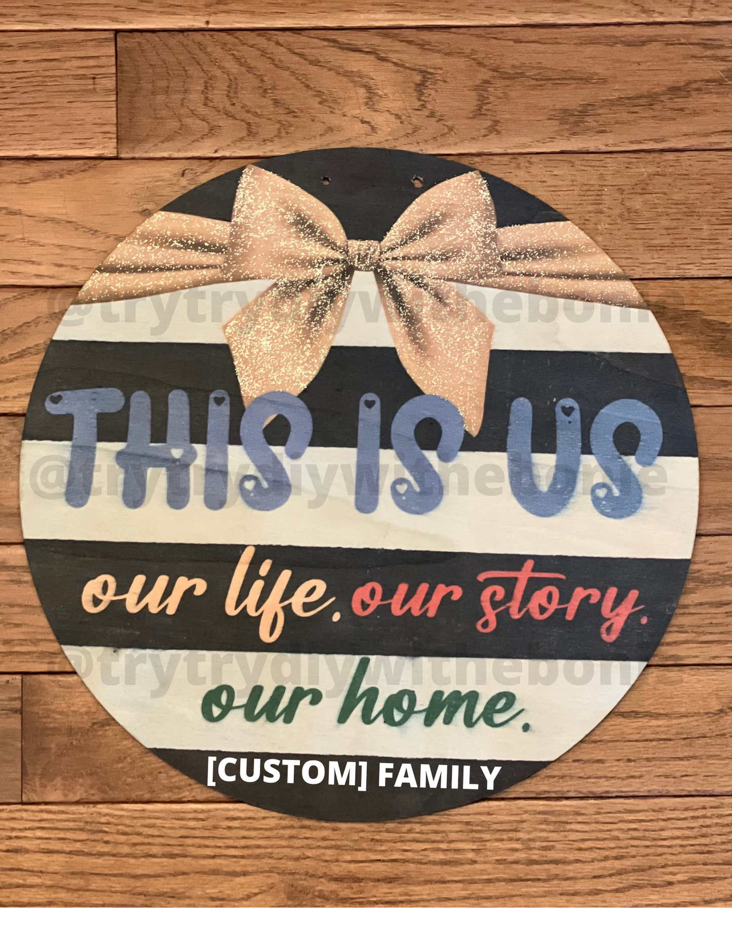 DOUBLE-SIDED Decorative Door Hangers