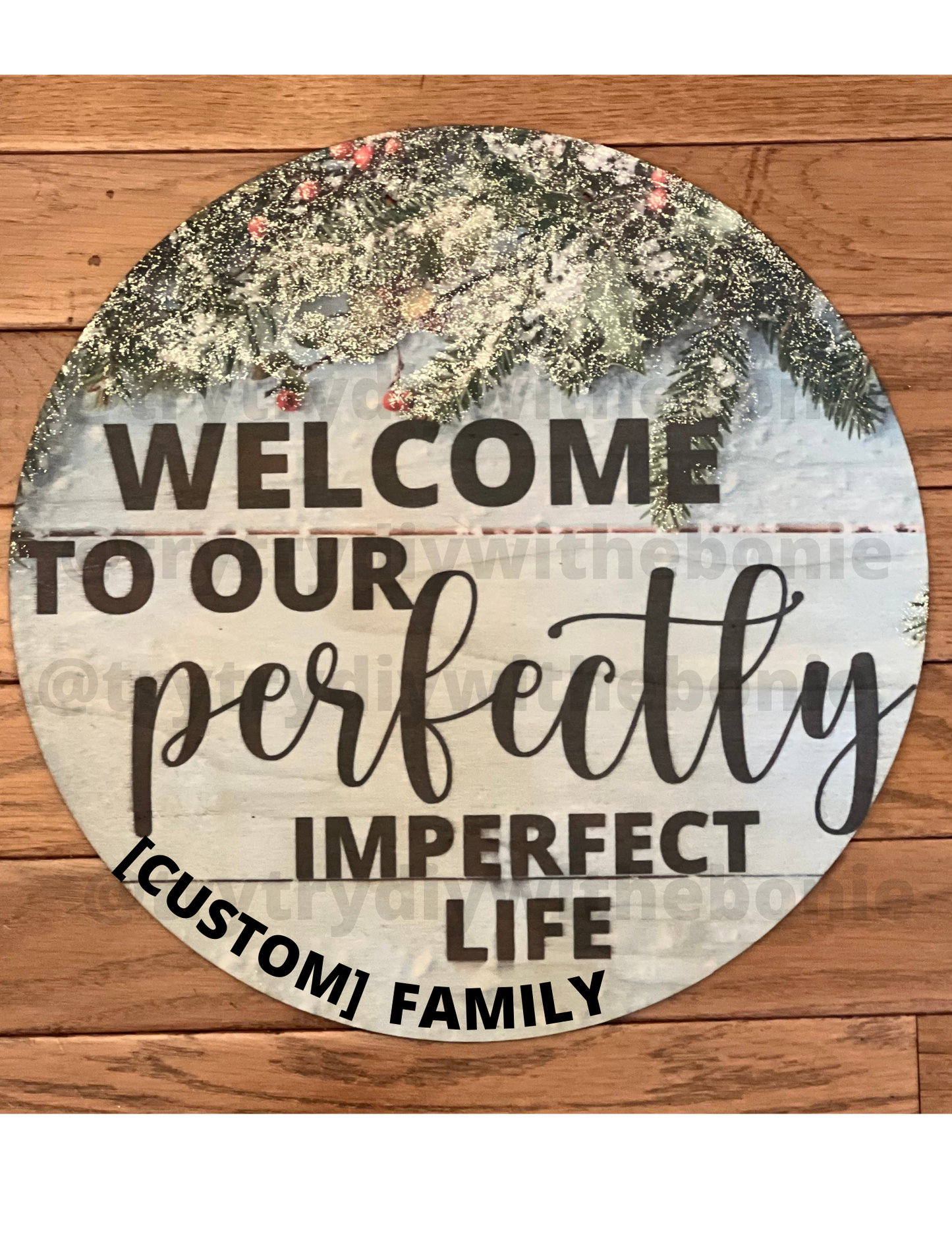 DOUBLE-SIDED Decorative Door Hangers