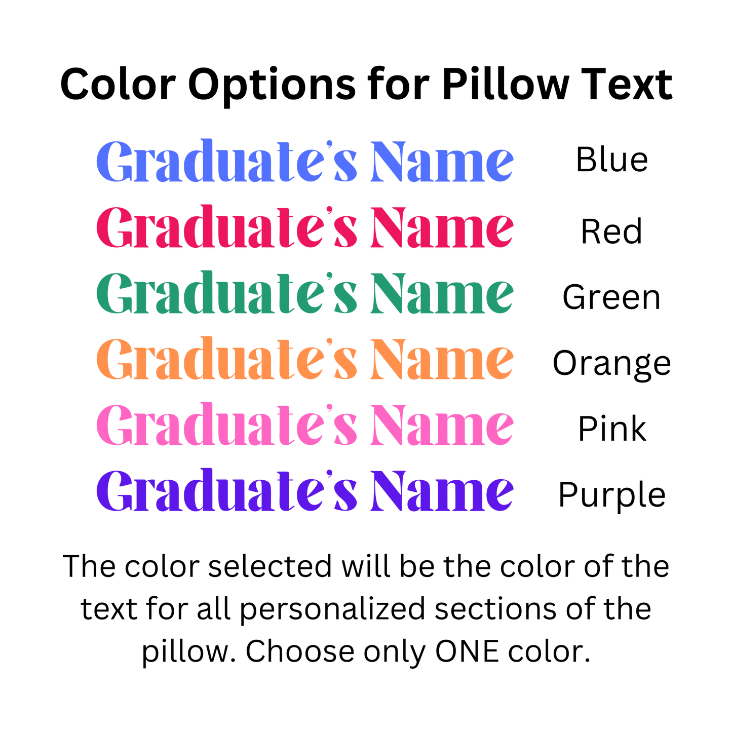 Custom Diploma/Degree Pillow