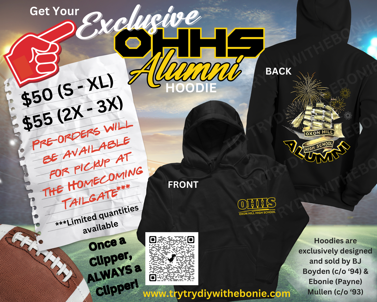 Oxon Hill High School Alumni Hoodie