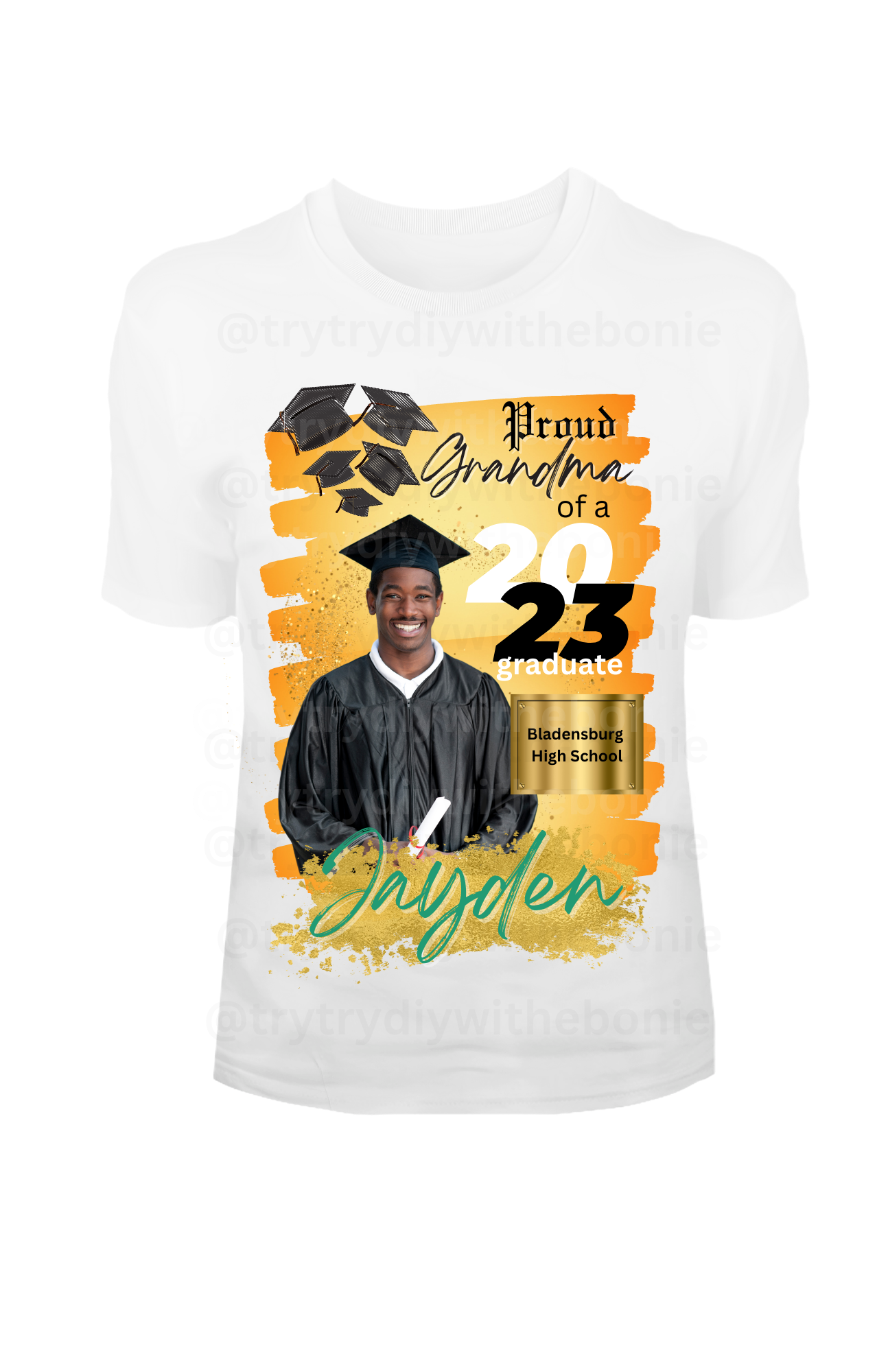 Custom Graduation Tee-shirt