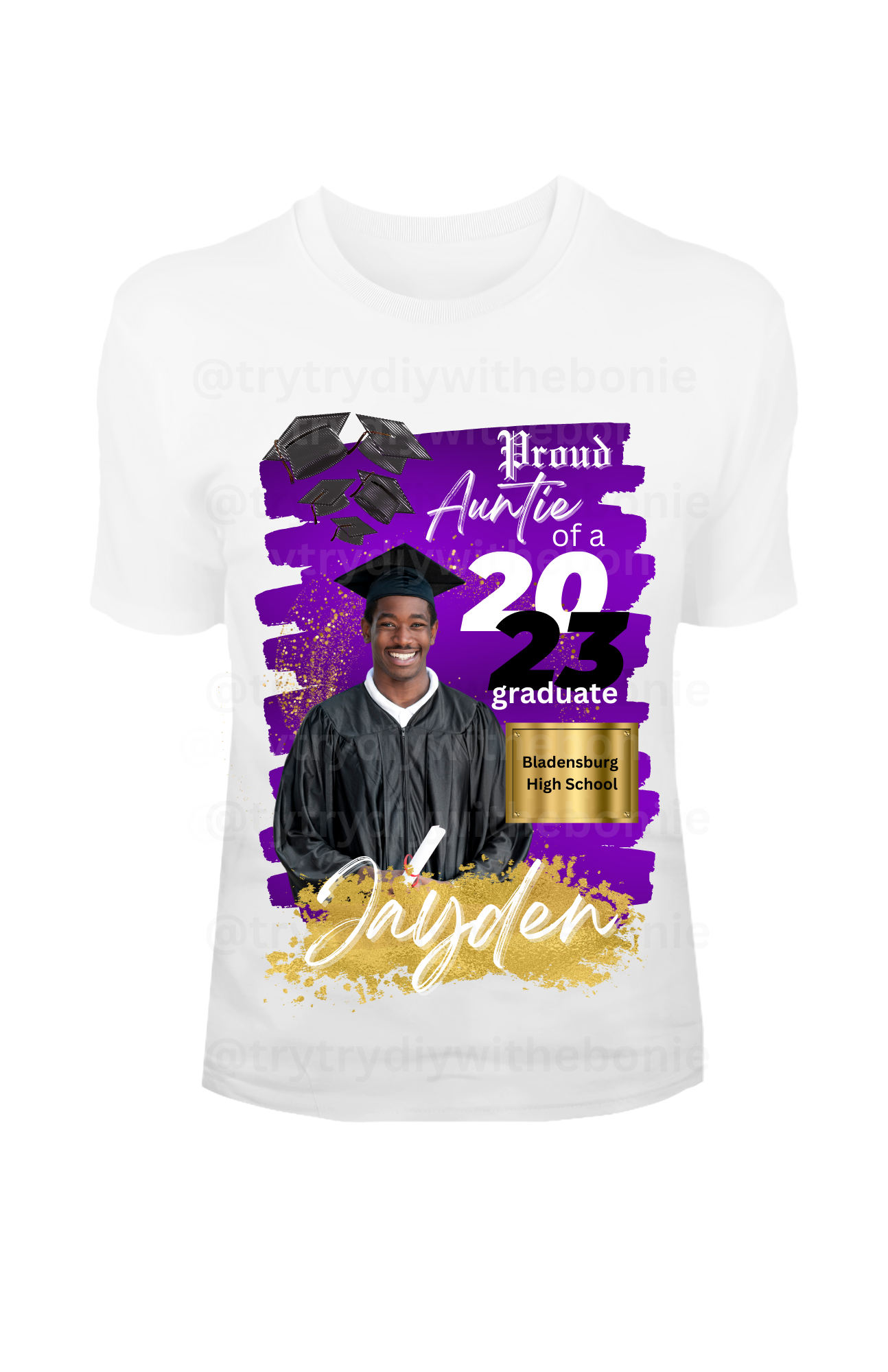 Custom Graduation Tee-shirt