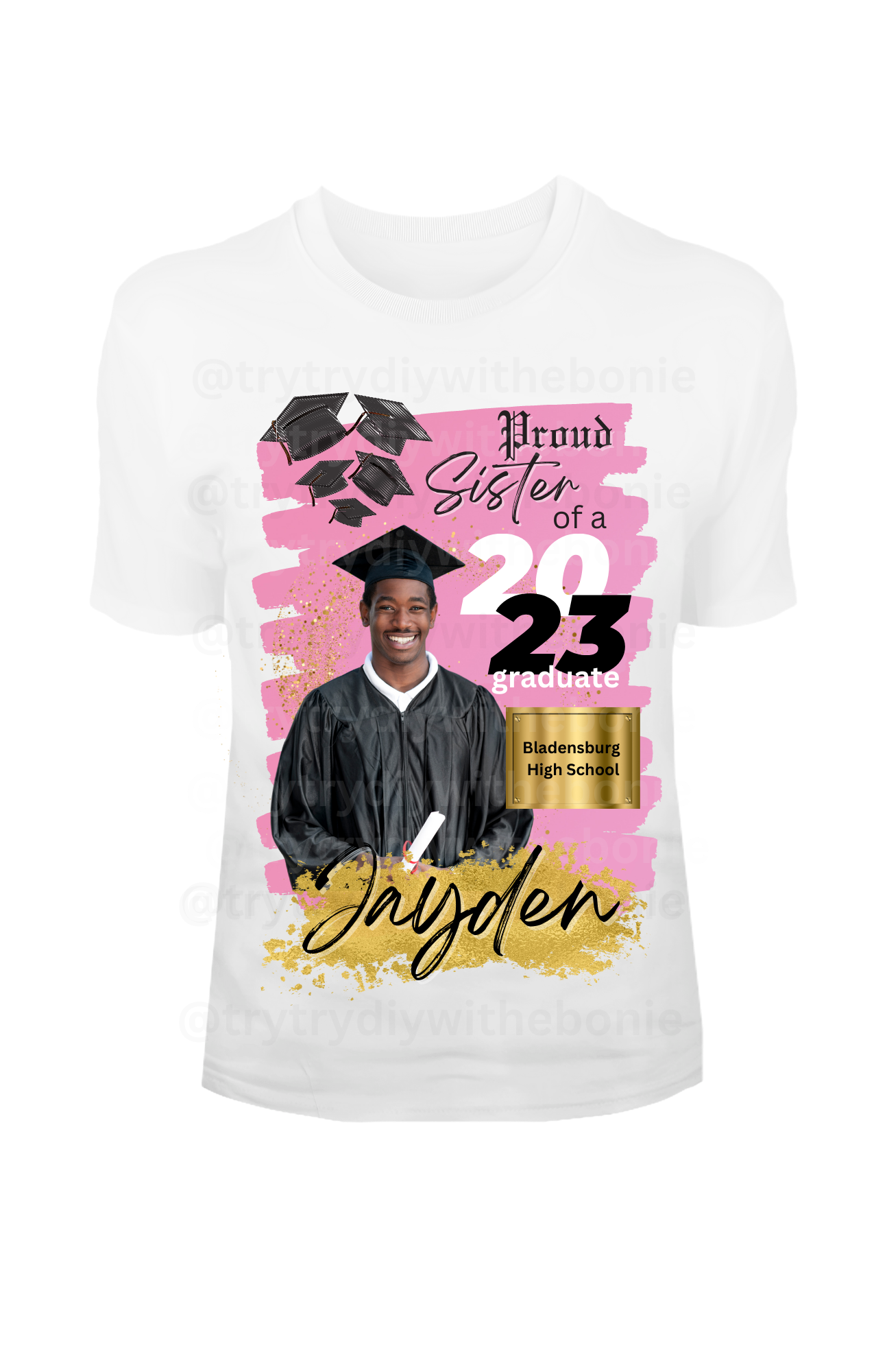 Custom Graduation Tee-shirt