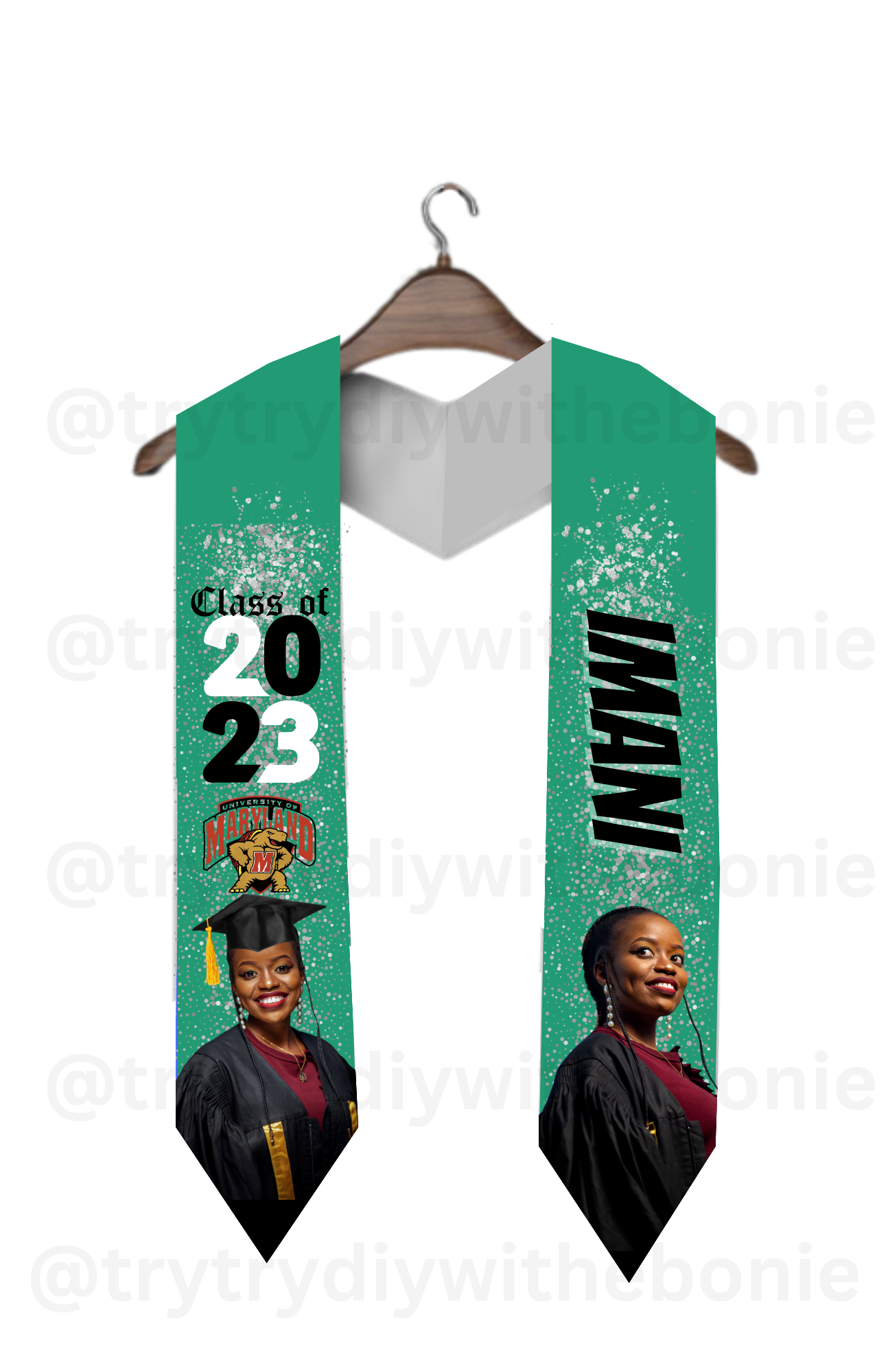 Custom Graduation Stole