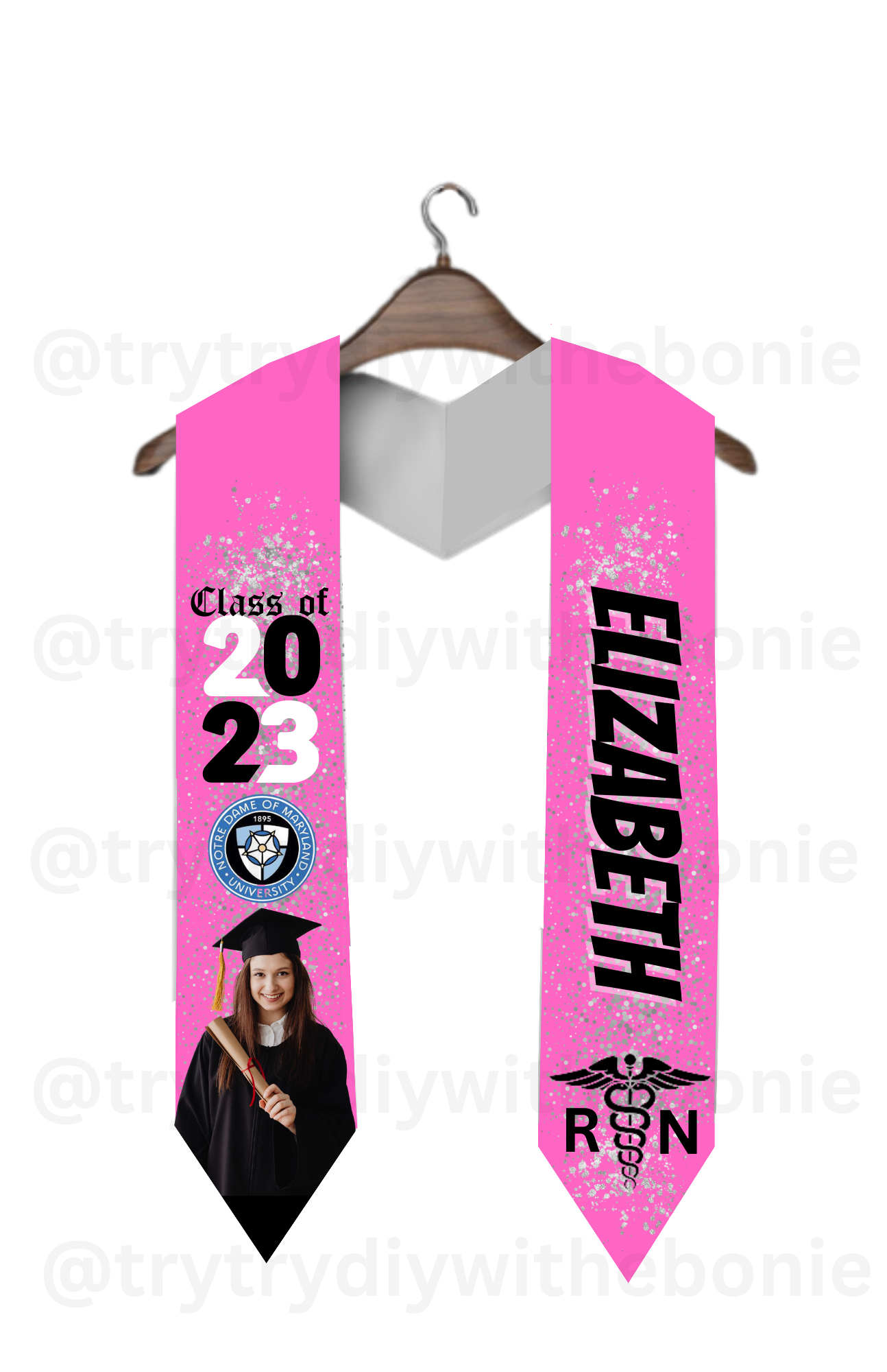 Custom Graduation Stole