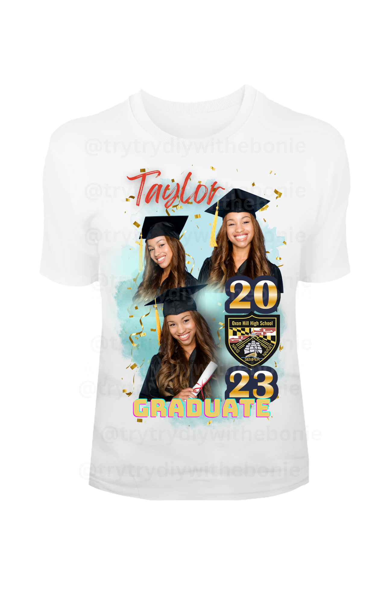 Custom Graduation Tee-shirt