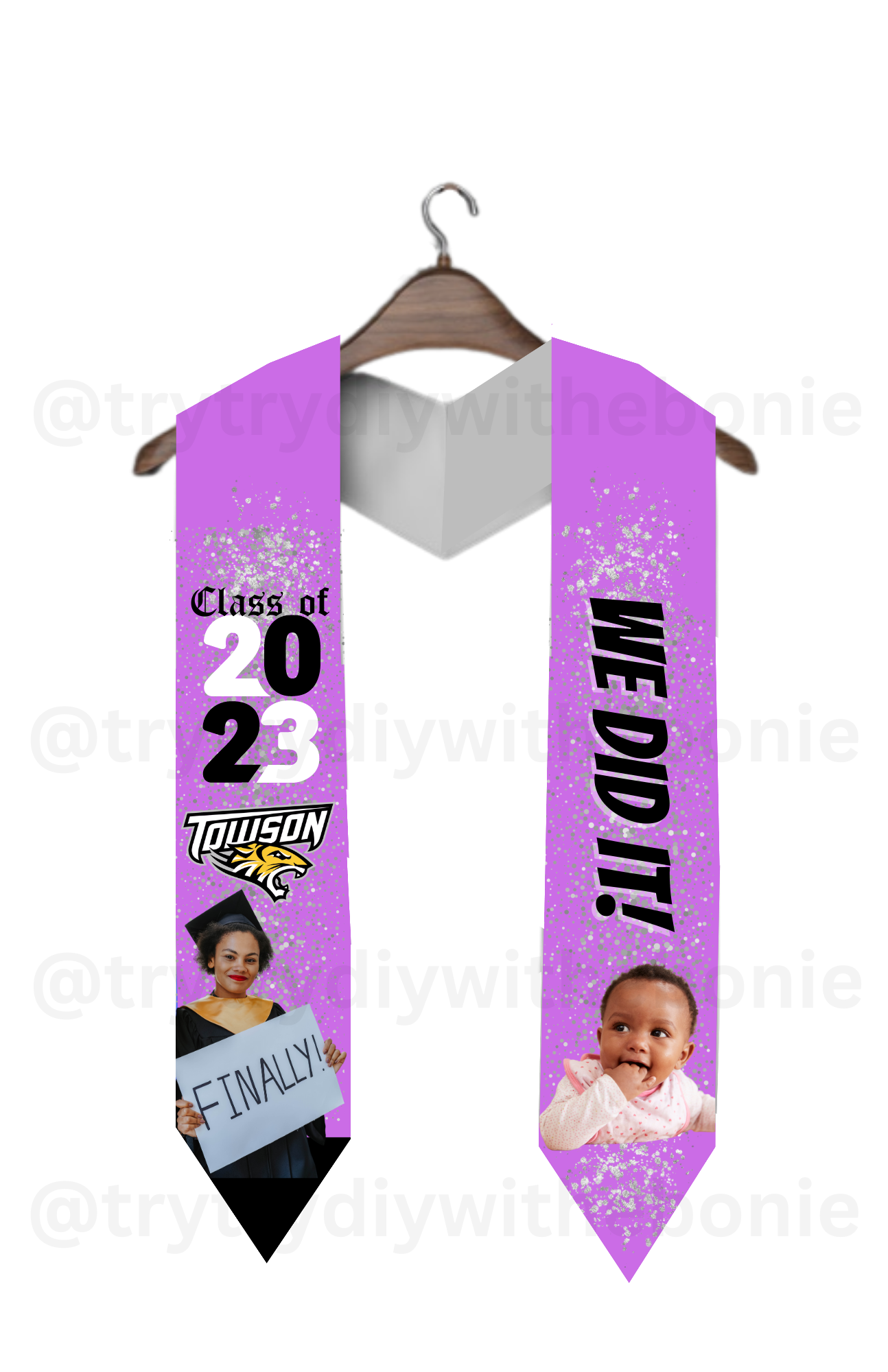 Custom Graduation Stole