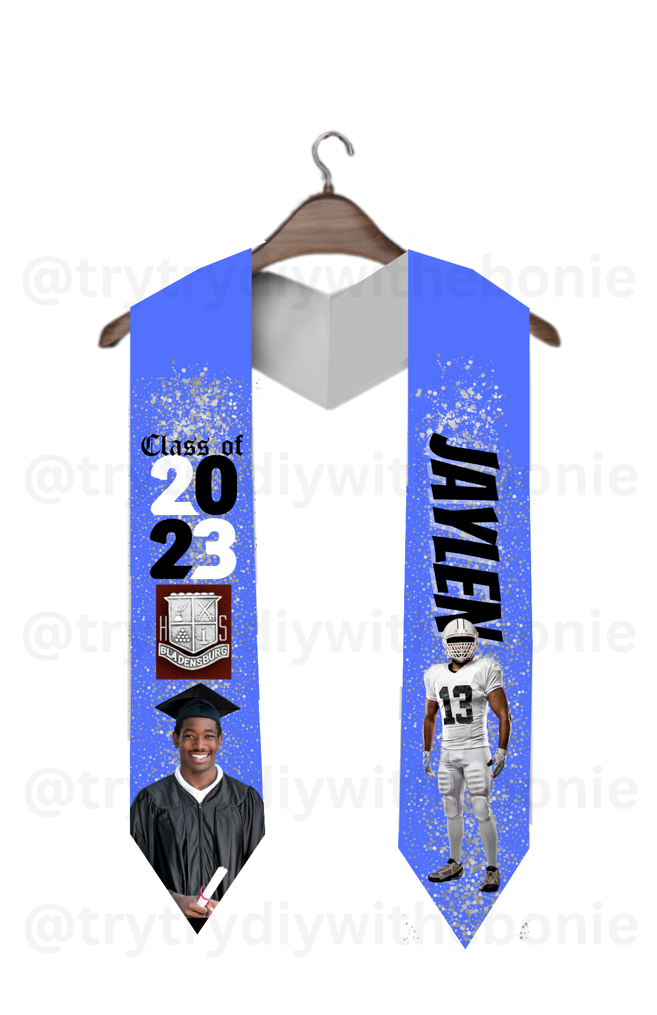 Custom Graduation Stole