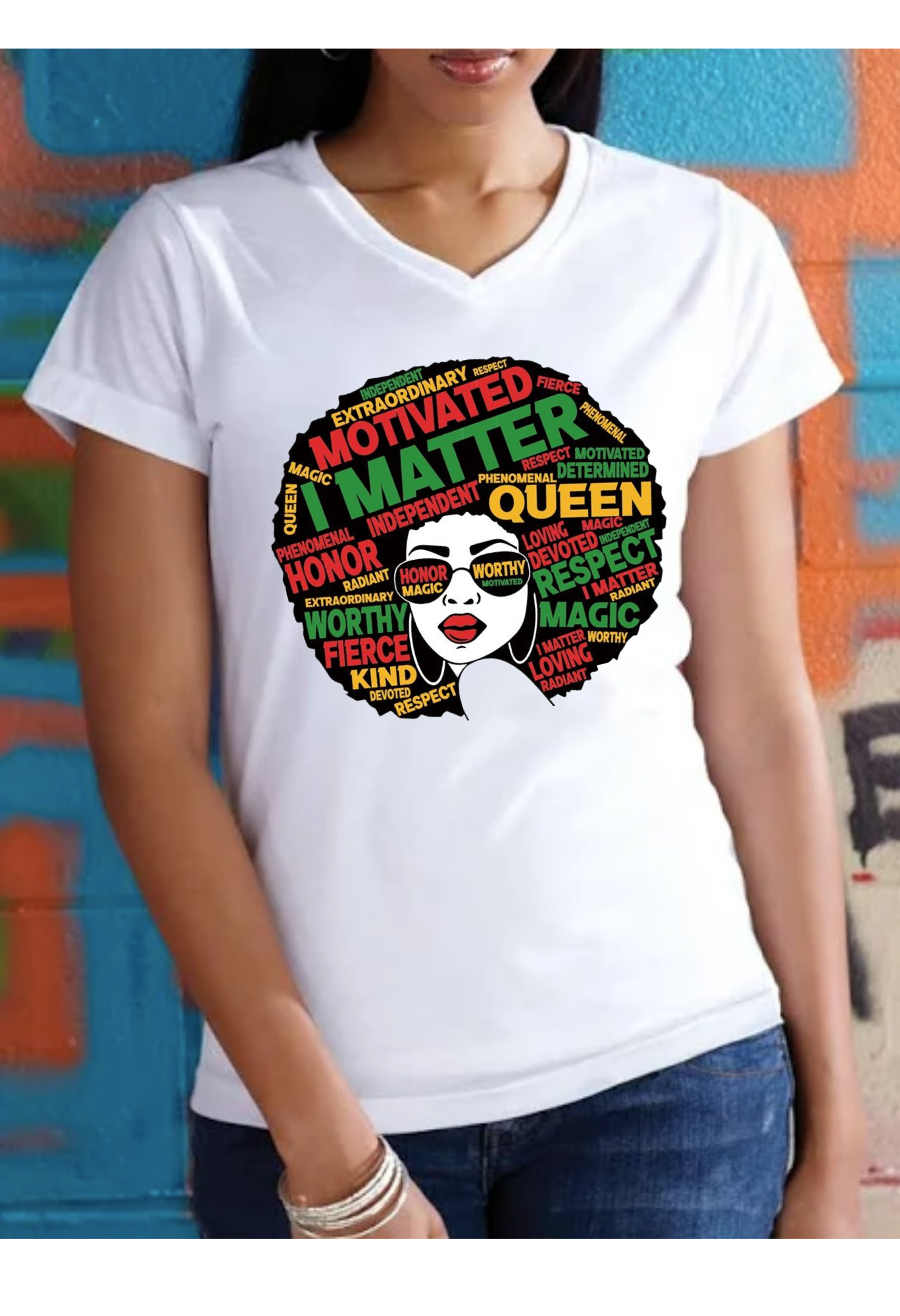 I Matter Afro Tee