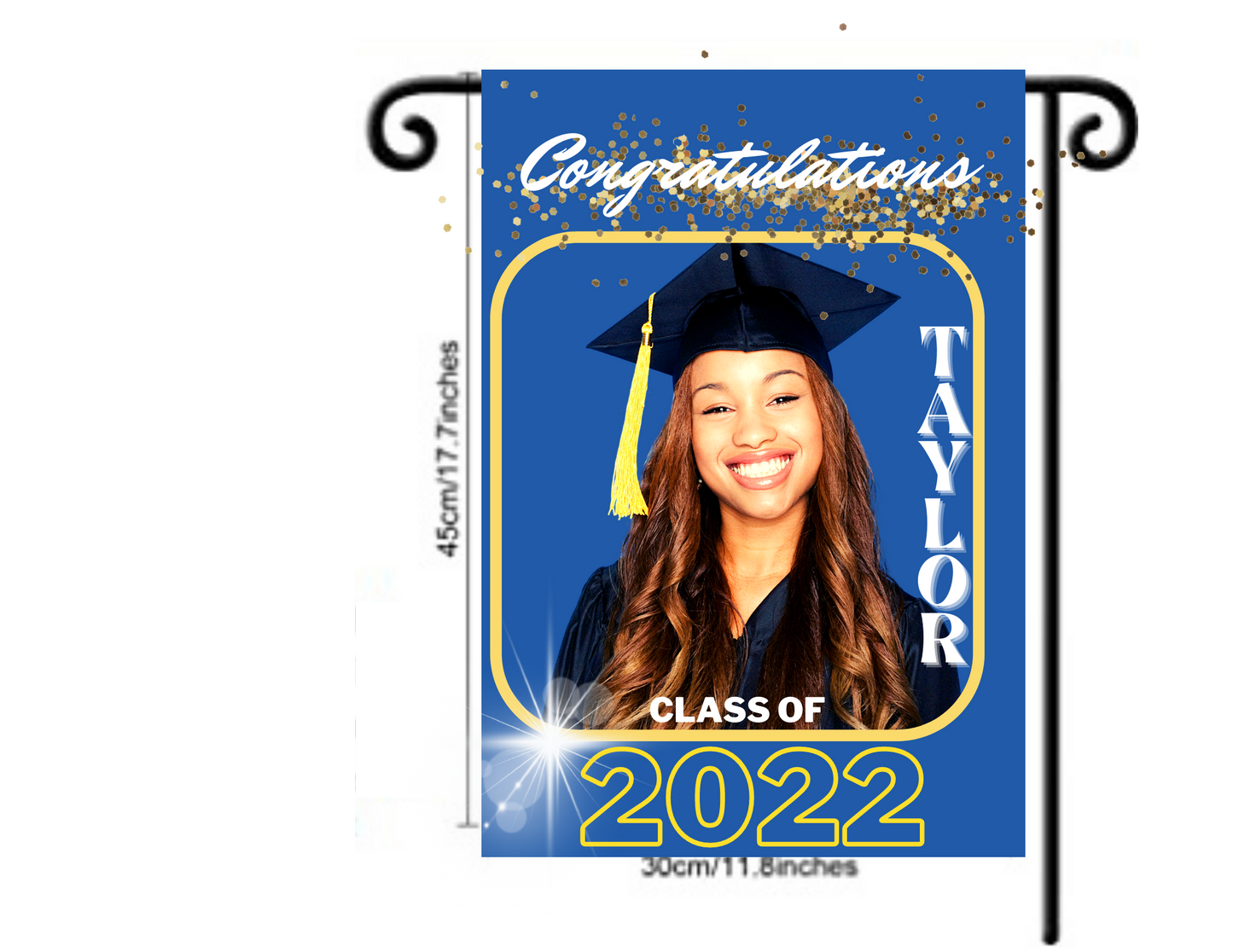 Custom Garden Flags (Graduation, Memorials, Business Advertising, and more!)