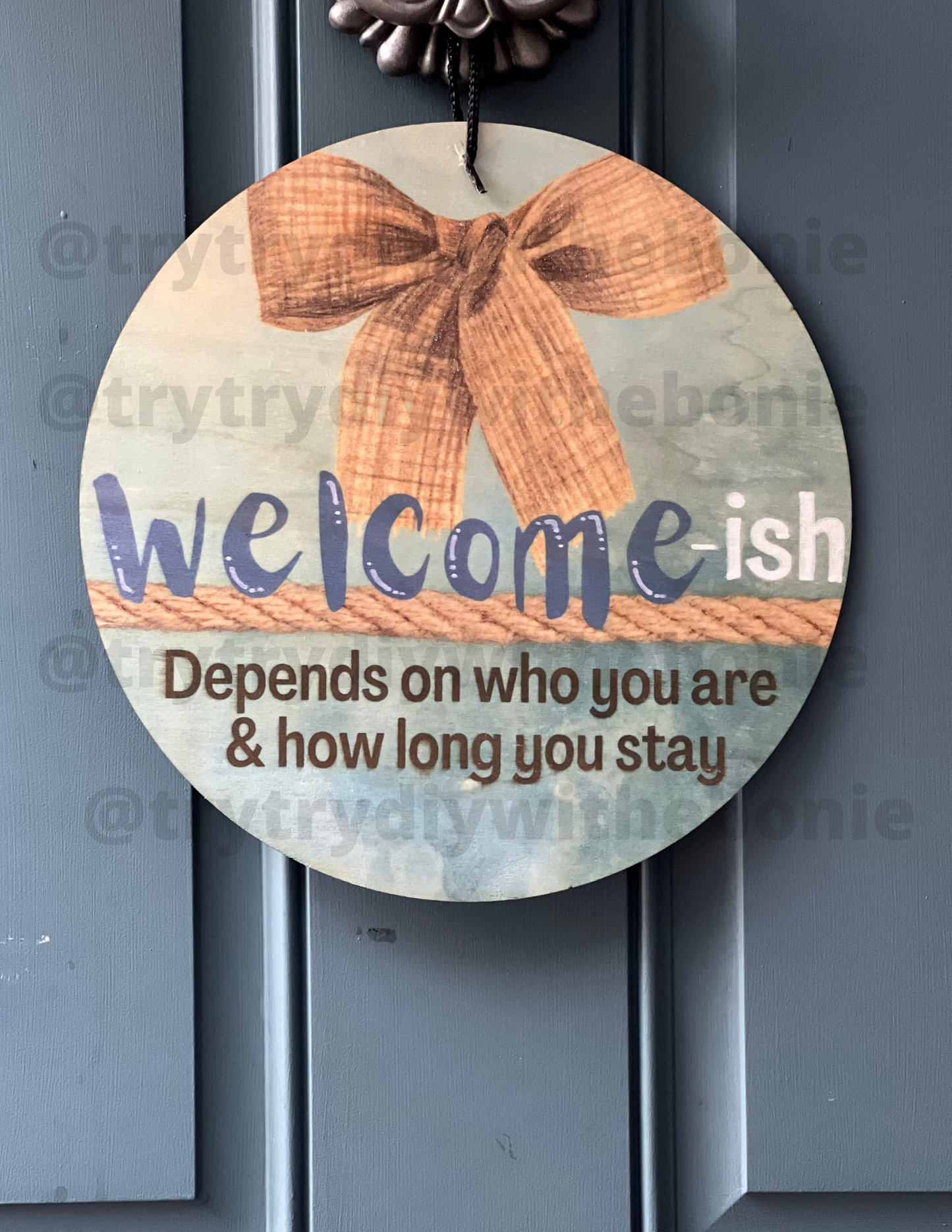 DOUBLE-SIDED Decorative Door Hangers