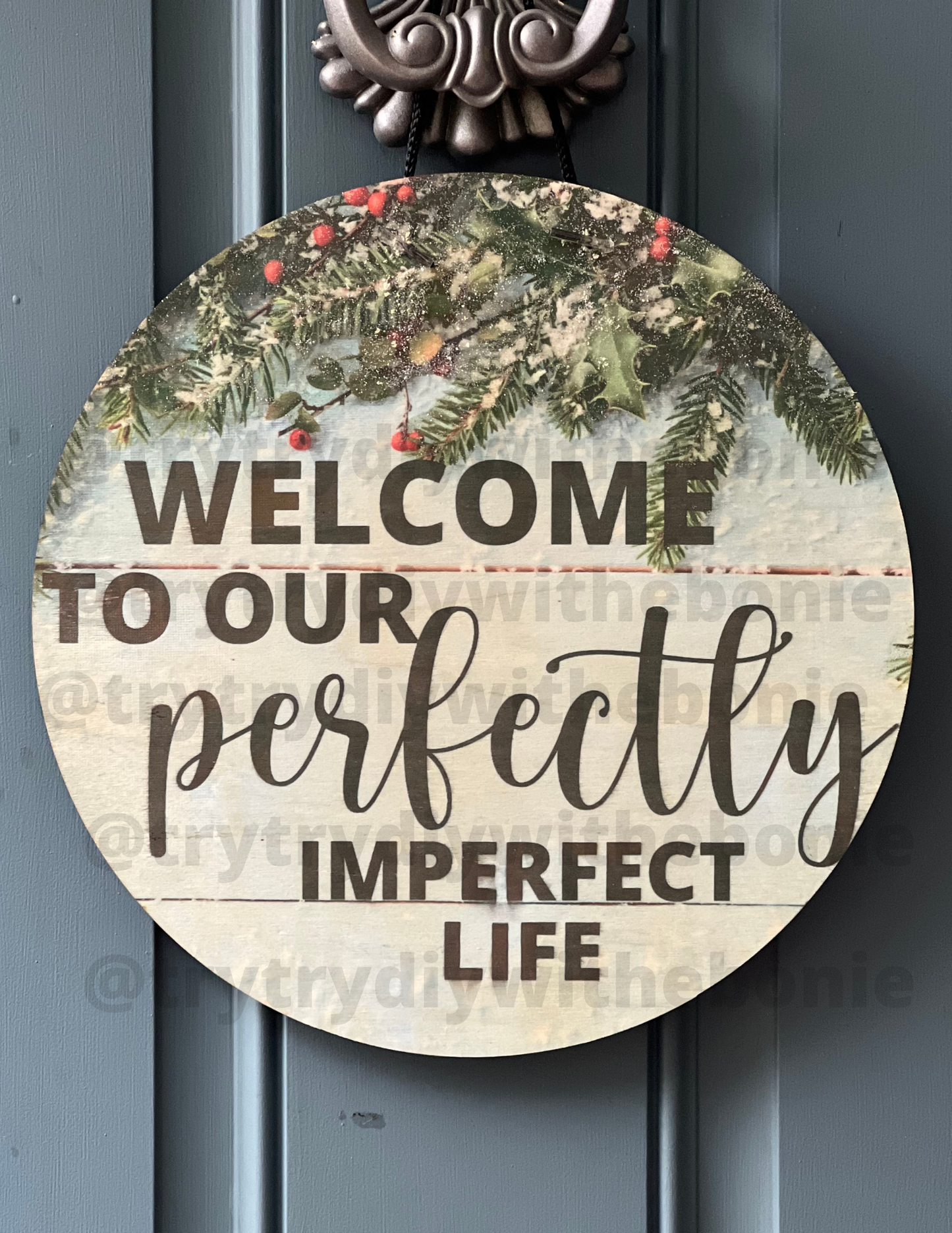 DOUBLE-SIDED Decorative Door Hangers