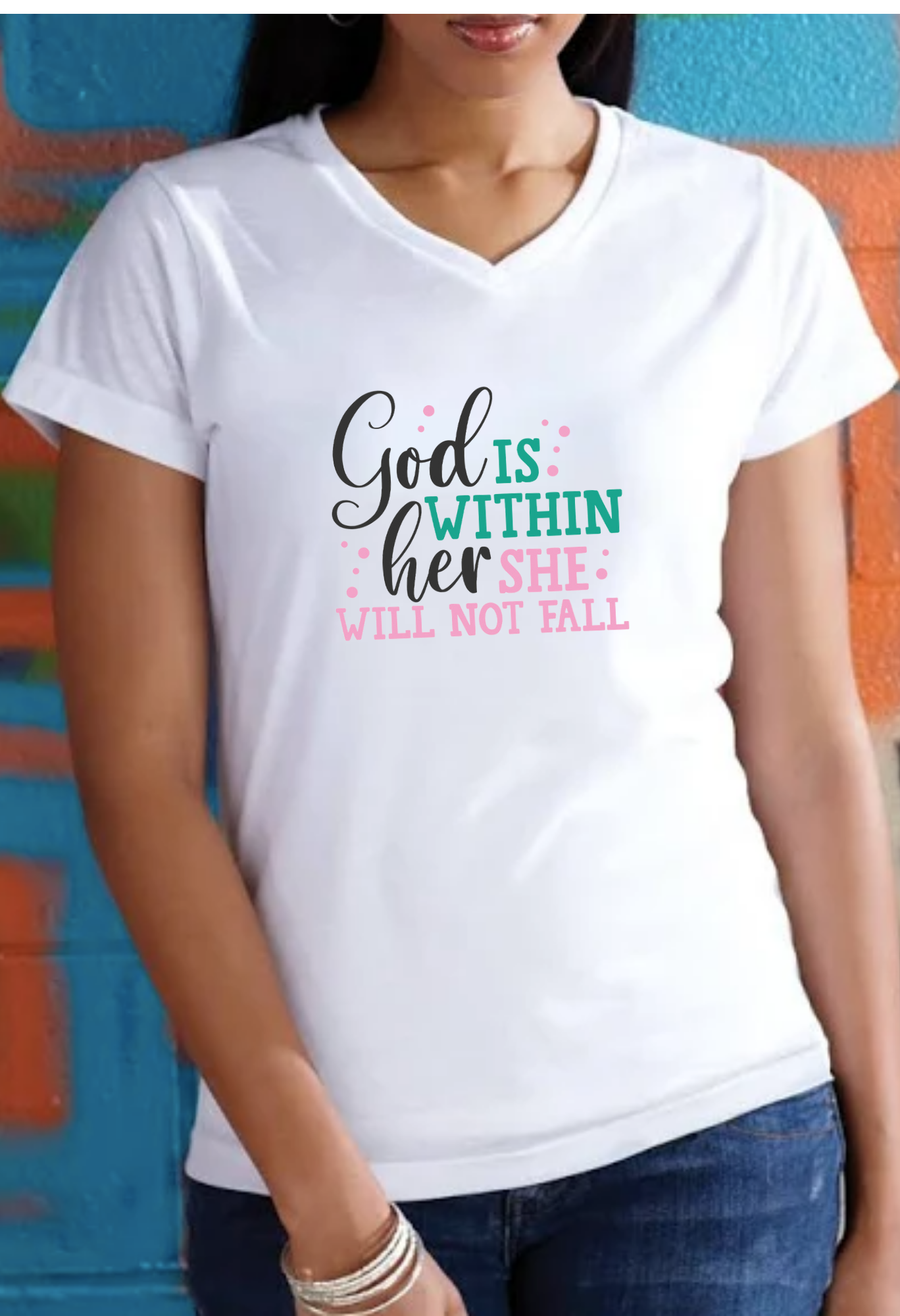 God is Within Her Tee