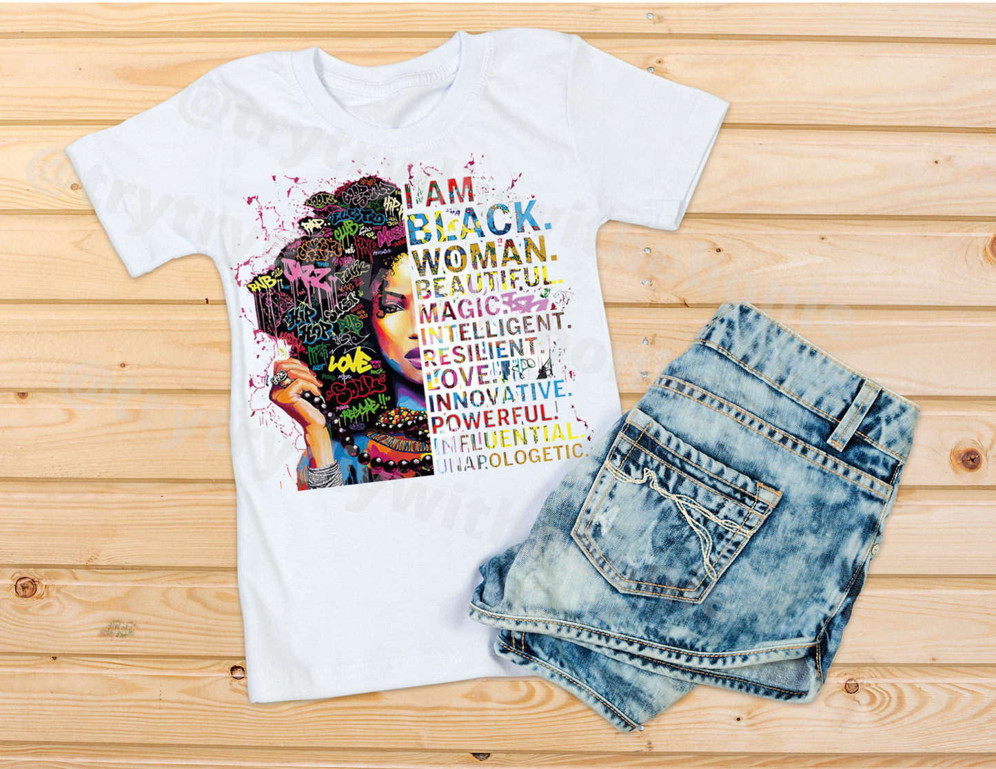 I Am Black Woman Tee