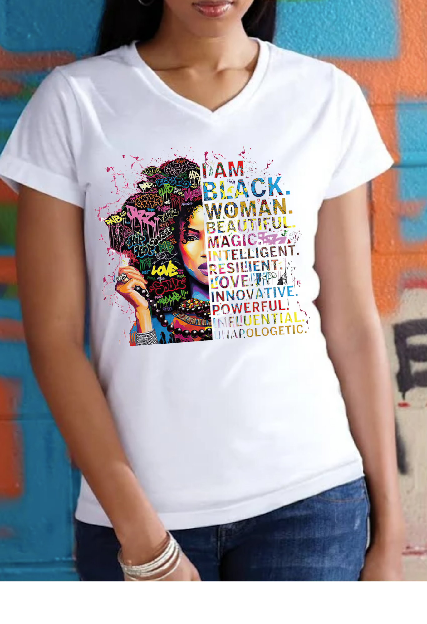 I Am Black Woman Tee