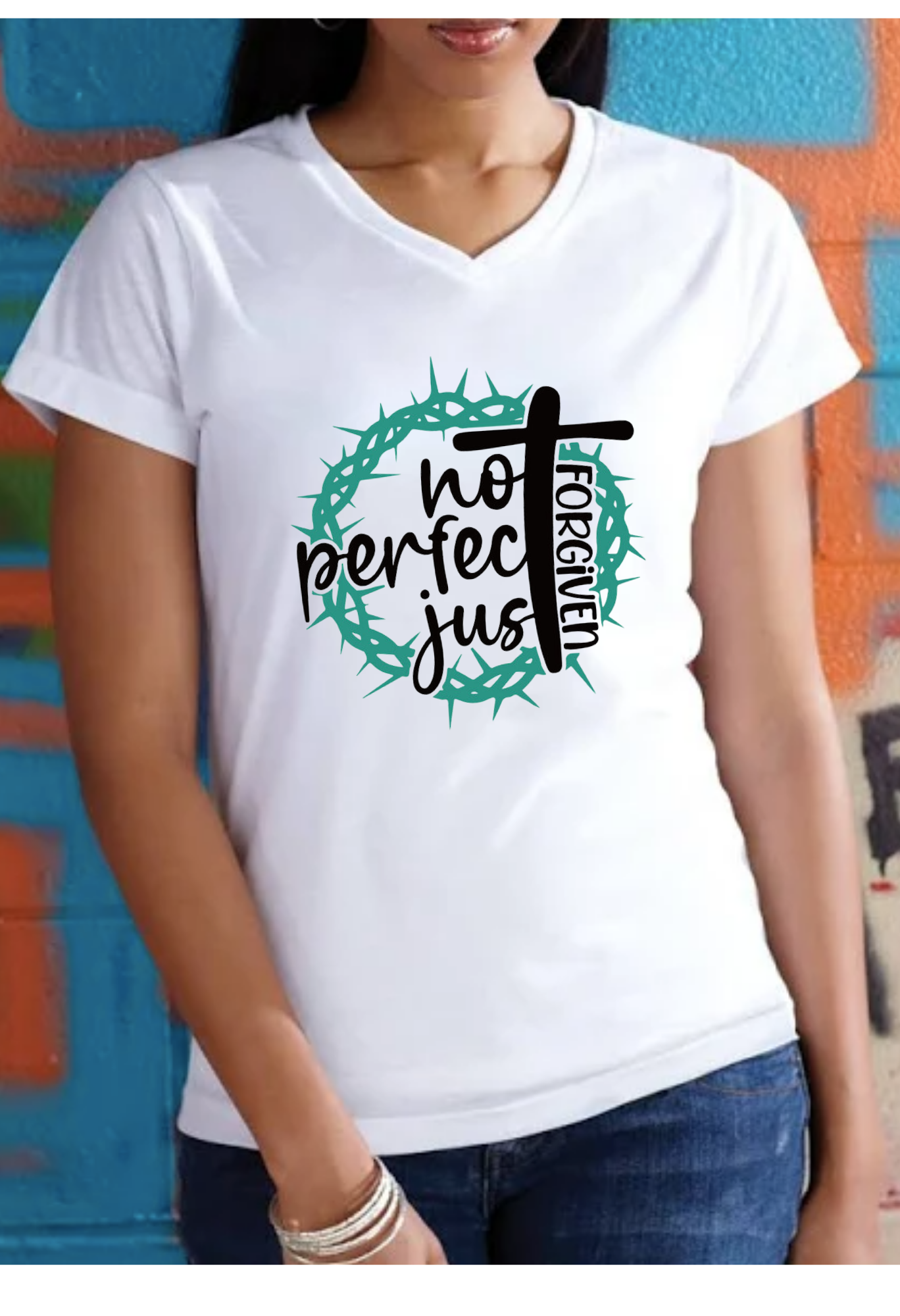 Not Perfect Just Forgiven Tee