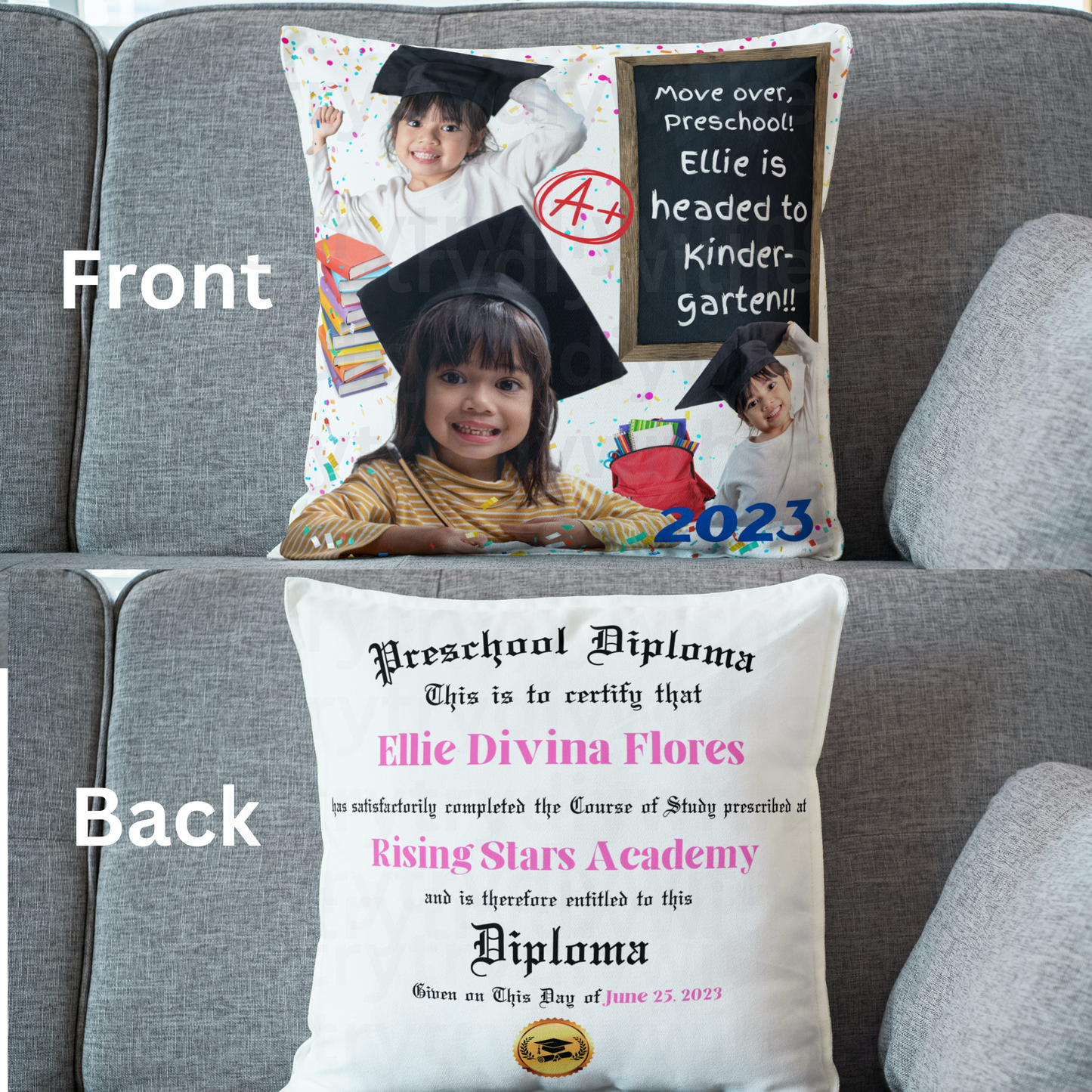 Custom Diploma/Degree Pillow