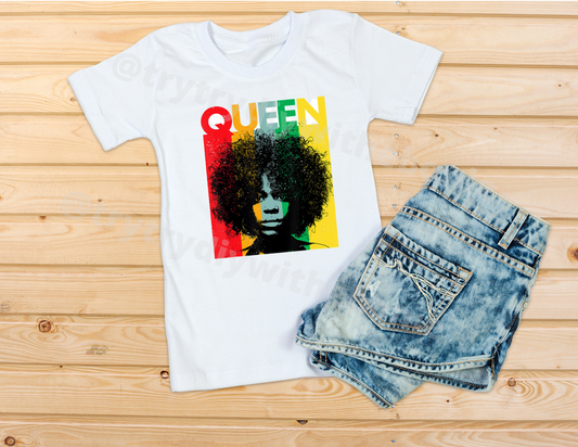 Queen Afro Tee