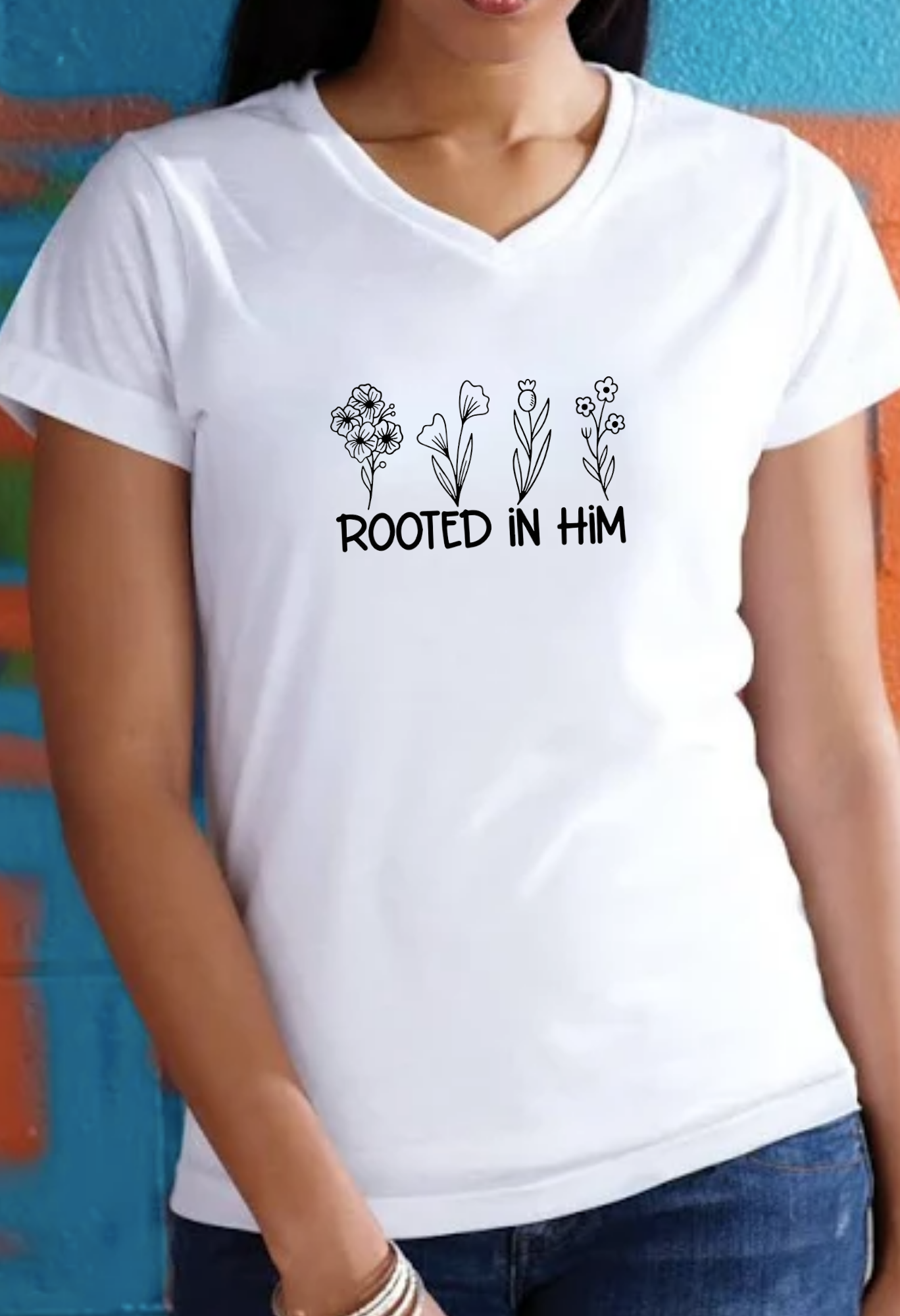 Rooted in Him Tee