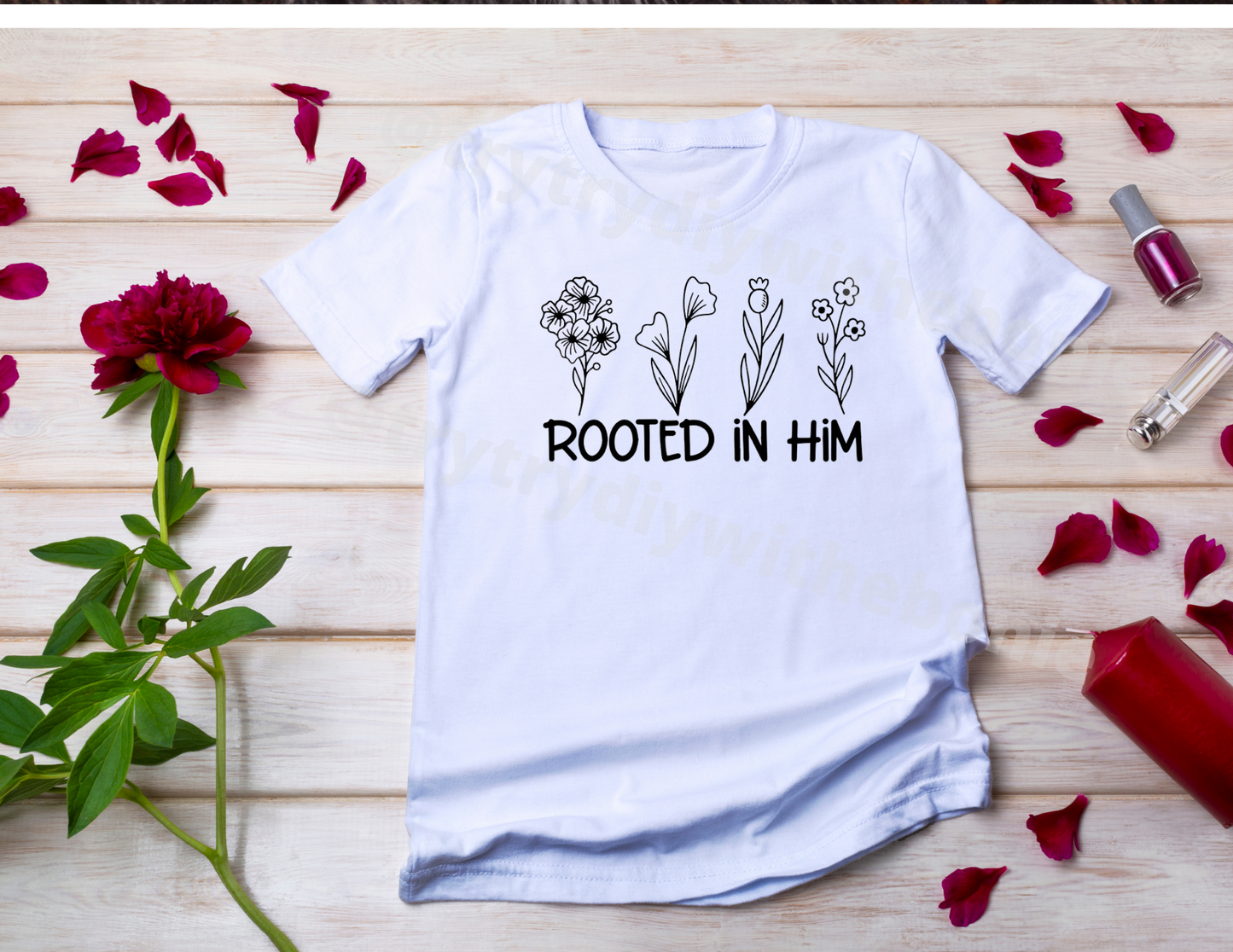 Rooted in Him Tee